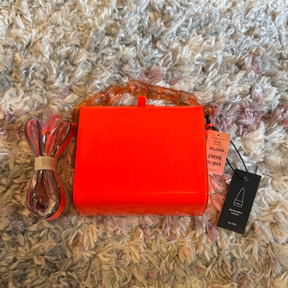 Aldo Vibrant Orange Mini Bag